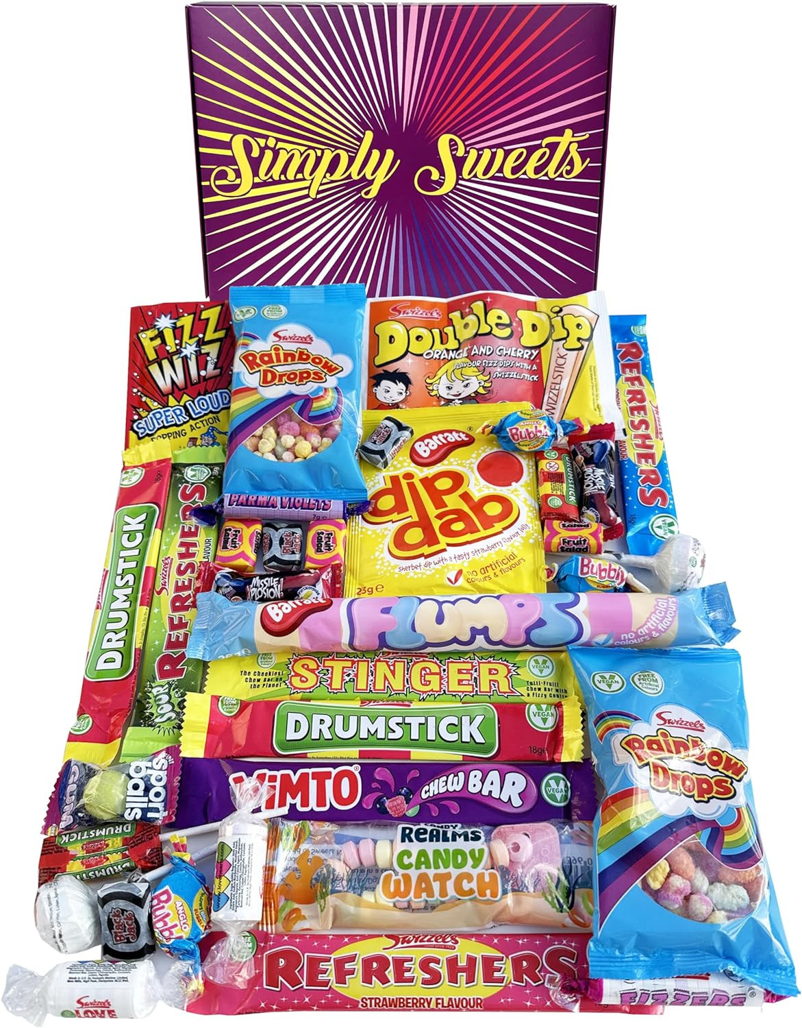 Retro Sweet Hamper | Best Retro Sweets Gift Box for Birthdays, Christmas, & More