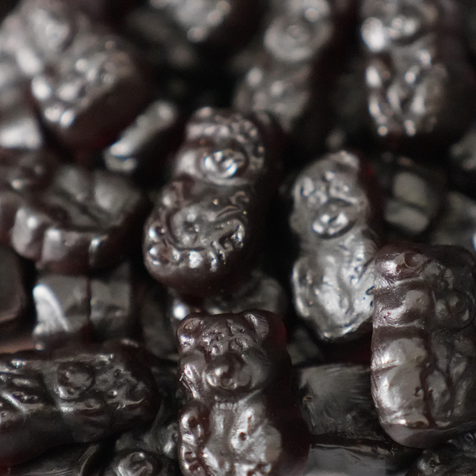 DE BRON Sugar Free LIQUORICE BEARS Diabetic Sweets Retro Bag Bulk Wholesale 1kg
